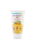 Mamaearth Aloe Turmeric Gel (150ml), Ubtan Face Wash & Face Mask (100ml Each) & Ultra Light Indian Sunscreen (80g)